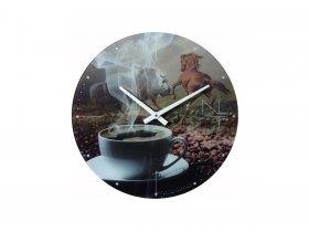 Часы интерьерные NT529 в Красном Яре (селе) - krasnyj-yar-selo.mebel-nsk.ru | фото