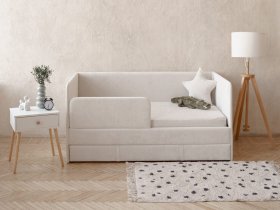 Диван-кровать Happy (айвори) в Красном Яре (селе) - krasnyj-yar-selo.mebel-nsk.ru | фото