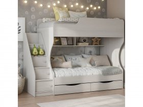 Кровать двухъярусная Каприз-22 КПР.22 в Красном Яре (селе) - krasnyj-yar-selo.mebel-nsk.ru | фото