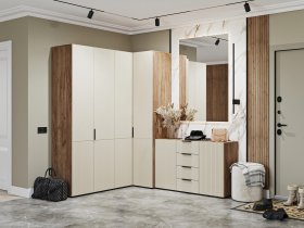 Модульная прихожая Соната в Красном Яре (селе) - krasnyj-yar-selo.mebel-nsk.ru | фото