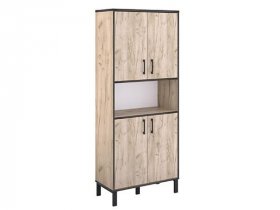 Шкаф для документов Шк050.0 Гермес лофт (дуб крафт серый) в Красном Яре (селе) - krasnyj-yar-selo.mebel-nsk.ru | фото