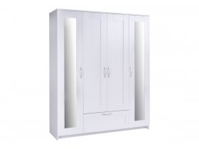 Шкаф комби 4 двери и 1 ящик Сириус в Красном Яре (селе) - krasnyj-yar-selo.mebel-nsk.ru | фото