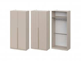 Шкаф ШК-100 Эккервуд (меланж) в Красном Яре (селе) - krasnyj-yar-selo.mebel-nsk.ru | фото
